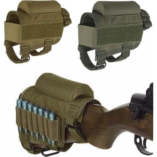 Nylon hunting Cartridge Belt Airsoft Tactical Shot gun Shell Bandolier Gauge Ammo Holder Military Rifle Case Holster Accessories