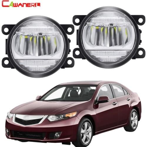 2in1 Fog Light Assembly DRL 30W 8000LM Car Front Bumper LED Fog Light Daytime Running Lamp 12V For Acura TSX 2011 2012 2013 2014