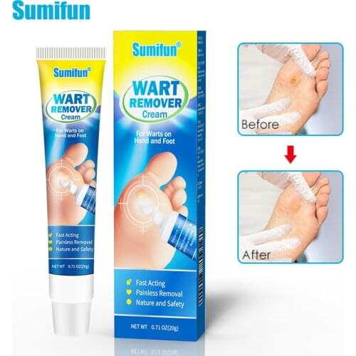 1Box Sumifun New Skin Tags Warts Remover Cream Face Body Tag Remover Herbal Ointment Foot Corn Antibacterial Plaster Skin Beauty