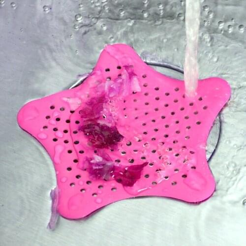 1Pc multifunctional Silicone Sink Drain Filter Bathtub Hair Catcher Stopper Trapper Drain Hole Filter Can Be Used For Coasters