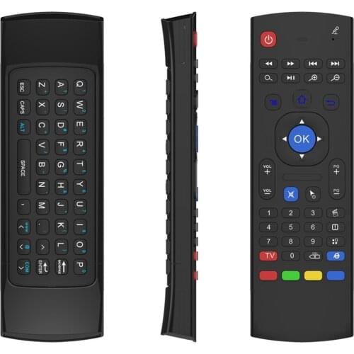 2.4G Air Mouse Wireless keyboard With Voice Function Fly Mouse2.4GHz Mouse Infrared Wireless Keyboard For Smart TV