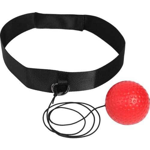 Kick Boxing Reflex Ball Head Band Fighting Speed Training Punch Ball Muay Tai MMA Exercise Equipment Accessories