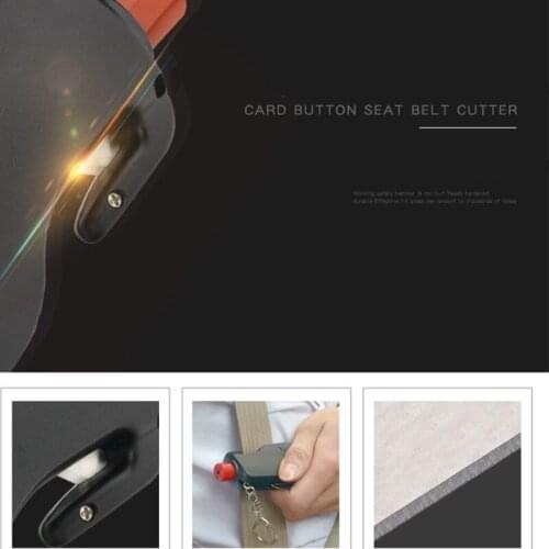 Multifunction Car Safety Hammer Protable Emergency Escape Tool Rescue Auto Window Breaker Seatbelt Cutter Life-saving Gadget