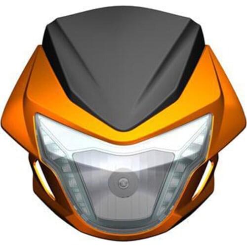 Motorcycle Original Accessories Diversion Hood Headlamp Windshield Grimace for Kiden Kd150-h