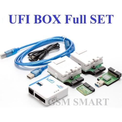 Newest Original UFI Box power ufi Box ufi tool box ful EMMC Service Tool Read EMMC user data, as well as repair, resize, format