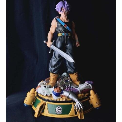 Recast GK Statue Big Special Trunksa Luxury Three-Headed Replacement Handmade Resin Figures