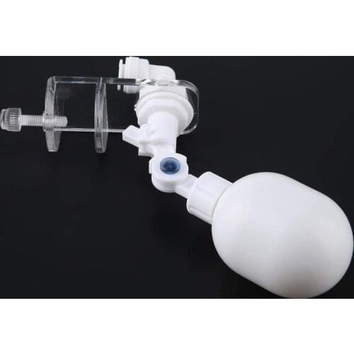 Aquarium Float Ball Valve Shut Off Automatic Feed Fill Fish Tank Water Filter Steering Ball Connector Reverse Osmosis System
