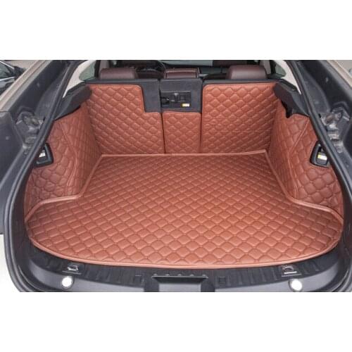Non Slip Wholy Surrounded No Ordor Special Car Trunk Mats for BMW 525i GT F07 Waterproof Durable Boot Carpets