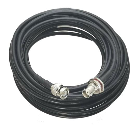 RG58 Cable BNC Male Plug to BNC Female Jack Bulkhead Nut Connector RF Coaxial Jumper pigtail Straight 6inch~20M