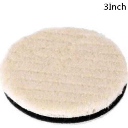 2/3/4/5/6/7\" Woolen Buffing Sponge Polishing Pad Car Auto Polisher Buffer Stock