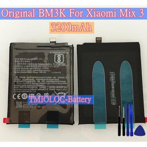 TMIOLOC Xiaomi Mi Mix 3 Phone Batteries