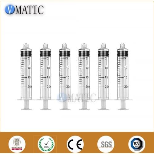High Quality Non Sterilized 20ml/20cc Luer Lock Glue Dispensing Syringes