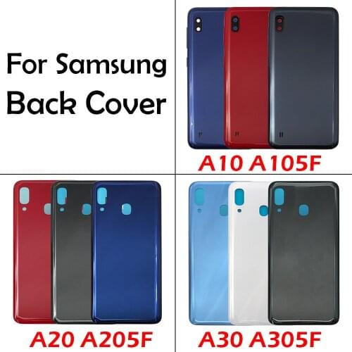 Battery Back Cover For Samsung Galaxy A10 A20 A30 Back Battery Door Rear Housing Cover replacement