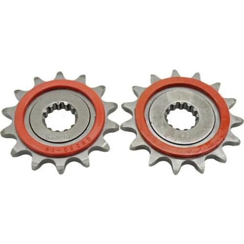 Motorcycle sprocket small gear driving wheel for GW250 DL250 GSX250R 520-14T 15T