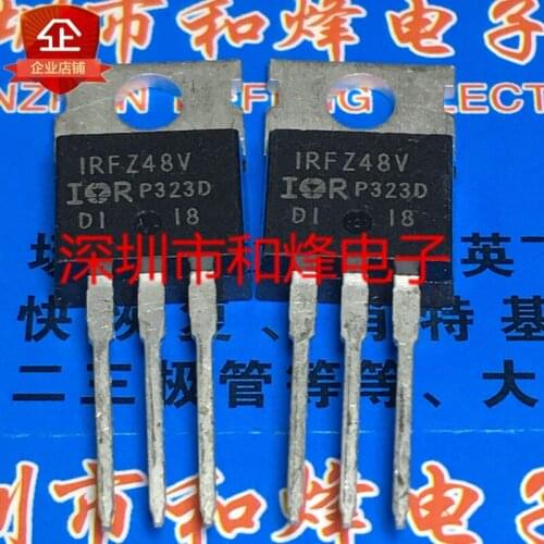 5 Pieces) IRFZ48V TO-220 60V 72A / FDP150N10A 150N10A 100V 50A / IRFZ44 60V 35A / MTP2N60E 600V 2A TO-220
