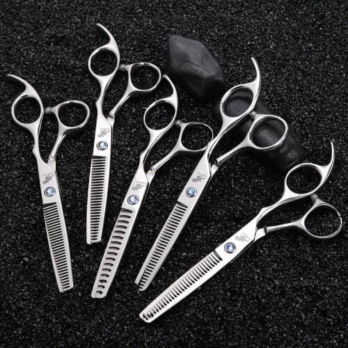 6.0 inch Professional hair thinning scissors barber hairdressing thinning scissors Teeth cut shears