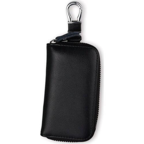 Wallet Mens Card Car Case Key Business Bag Housekeeper Temperament Mini Keychain Bag Men Zipper Women Keys Key Holder Organizer