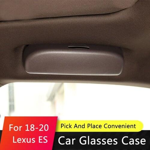 TAJIAN Interior Roof Modification Car Visor Glasses Case Rational Use Of Space Protective Holder Box For Lexus ES 18-20
