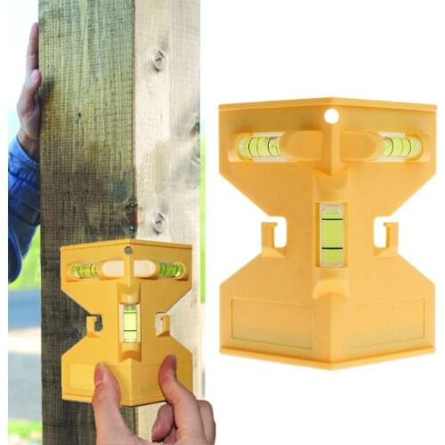 Cylinder Magnetic Level Pipeline Spirit Bubble for Pipe Wooden Pillar installation