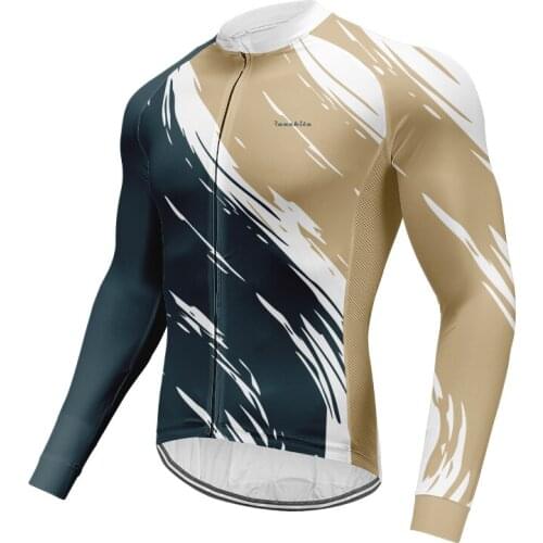 Runchita Outdoor Sports Cycling Jersey Spring Summer Bike Bicycle Long Sleeves MTB Clothing Shirts Wear Bike Jersey