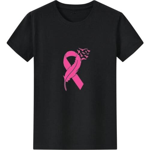 Ribbon Feather Birds Flying Graphic T-shirt Women Simple Wild Tshirt Women Casual Short Sleeve T Shirts for Women Loose Top Tee