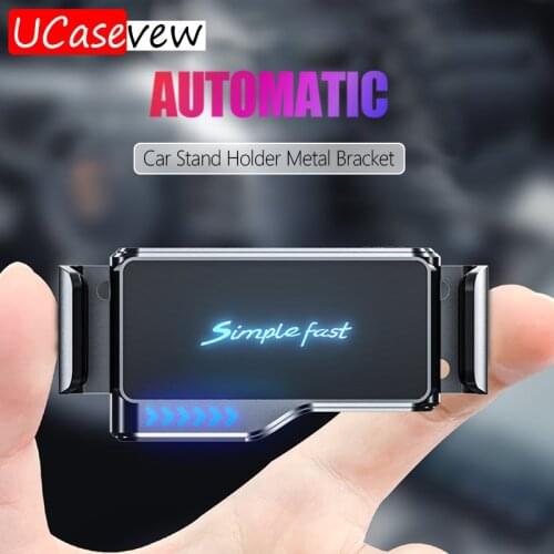 Intelligent Automatic Mobile Phone Support Car Holder For iPhone Xiaomi Air Vent Mount Support Cellular Cars Universal Stand