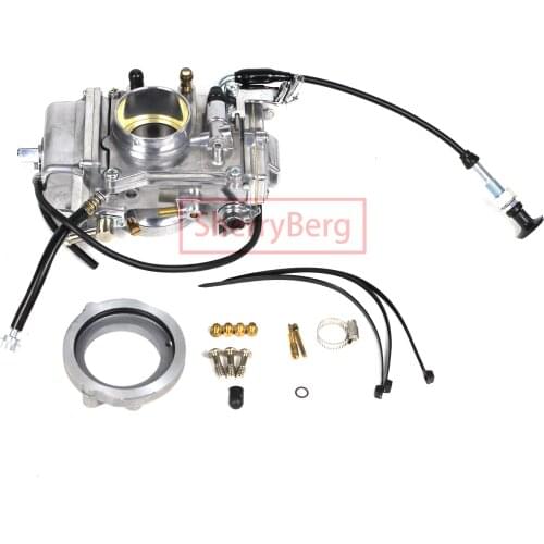 SherryBerg Carburettor CARBURETOR Model Hrs48 Carb for Harley EVO Twin Cam Carburador FOR Mikuni HSR 48mm HRS48 POLISHED NEW