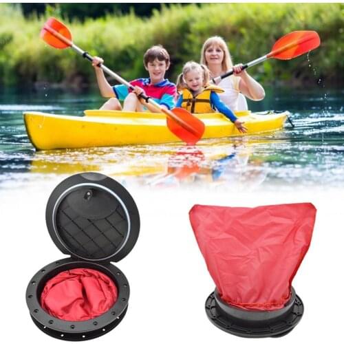 9 Inch Canoe Deck Hatch Cover Boat Deck Plate Cover Waterproof Round For Boat Canoe Kayak Deck Boat Accessories Boat Bateau