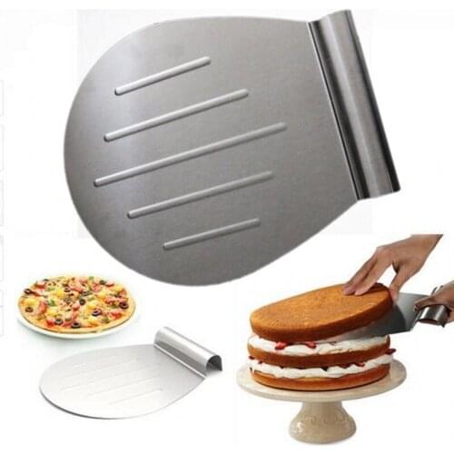 Hot Selling Food Grade Transfer Cake Tray Scoop Cake Moving Plate Bread Pizza Blade Shovel Bakeware Pastry Scraper Cozinha