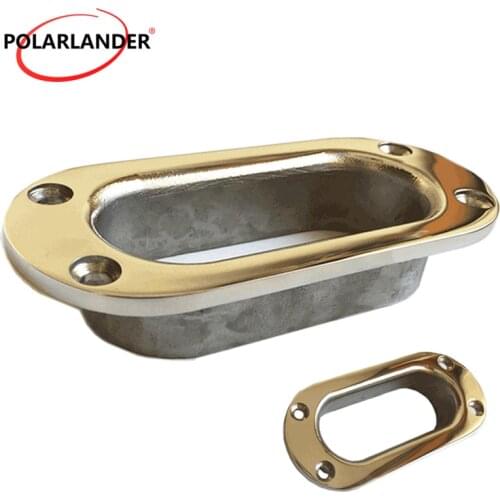 Marine yacht Marine accessory 139.7mm ANCHOR ROPE OVAL HAWSE PIPE CHAIN LINE MOORING 316 stainless steel