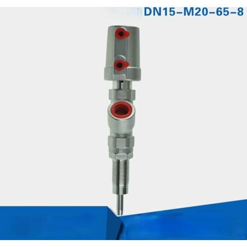 Stainless Steel Threaded Filling Head Pneumatic Valve Lower Nozzle Filling Machine Accessories Filling Nozzle Assembly