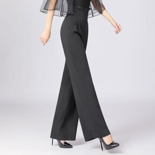 NEW DESIGN !! Ballroom Dance Pants Ladys Tango Waltz Dancing Costumes Wome Competition Clothes