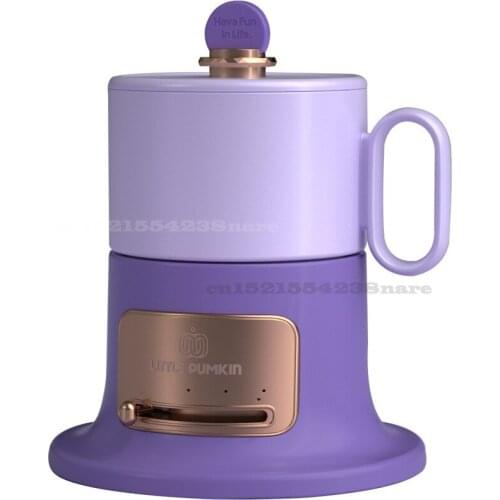 Office Retro Ceramic Cup 55 Degree Constant Temperature Heating Milk Cup Drink for One Person Coffee Cup Non-slip Coaster Set