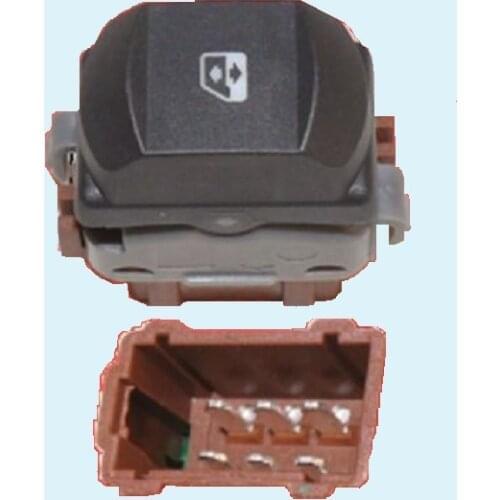 Window Control 6-Pin Switch for Renault Megane 2 Authentique models 8200414961