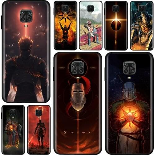 Silicone Cover The Sun Dark Souls Games For Xiaomi Redmi Note 10 10S 9 9C 9S Pro Max 9T 8T 8 7 6 5 Pro 5A 4X 4 Phone Case