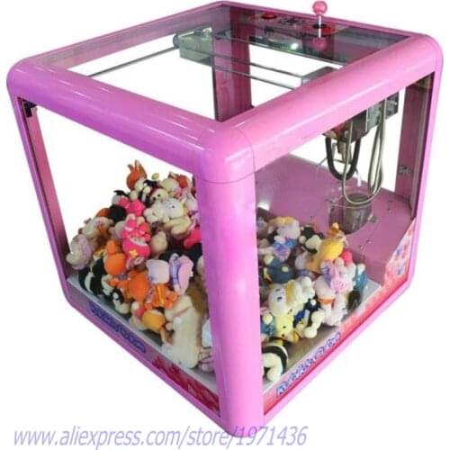 Shopping Malls Amusement Center Kids Adults Play Coin Operated Mini Square Arcade Game Machine Small Toy Cranes Claw Machine