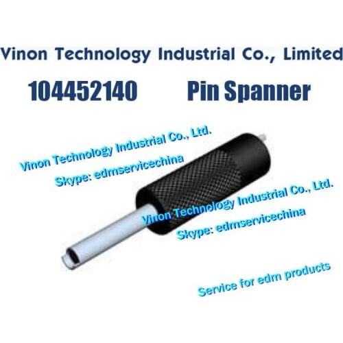 104452140 edm Pin spanner 6 mm for distribution module 445.214.0 EDM Spare Parts for Robofil 1000,290,330 Charmilles 104.452.140