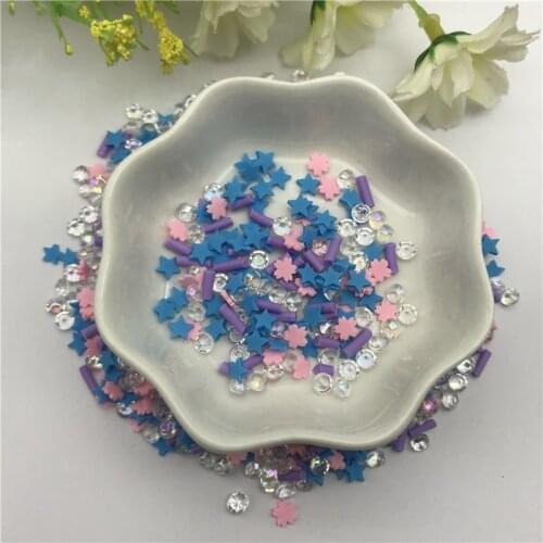 20gMixed color star Mix for Resin DIY Supplies Nails Art Polymer Clear Clay accessories DIY Sequins scrapbook shakes Craft