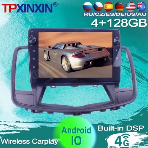 128G For Nissan Teana 2008 2009 2010 2011 - 2013 Android Car Radio Multimedia video player GPS Navigation Vioce Control Screen