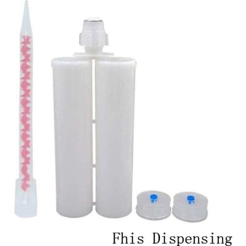 400ml 1:1 AB Epoxy Gun Cartridge and Mixing Tube MC10-18 Thread Mouth