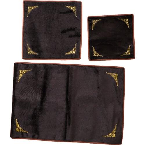 Velvet Jewelry Counter Pad Mat Necklace Bracelet Display Show Cloth S M L