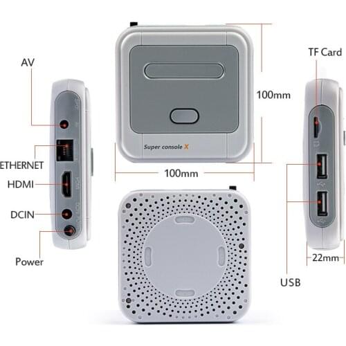 R8 wireless home game console 50+ emulator PSP game HD PS1n64 host