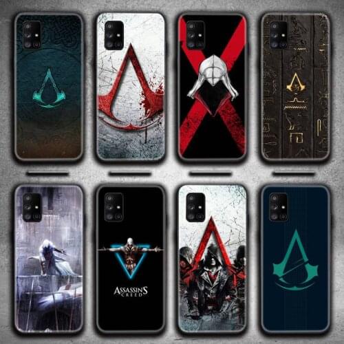 Video game Assassins Creed Phone Case For Samsung Galaxy A21S A01 A11 A31 A81 A10 A20E A30 A40 A50 A70 A80 A71 A51