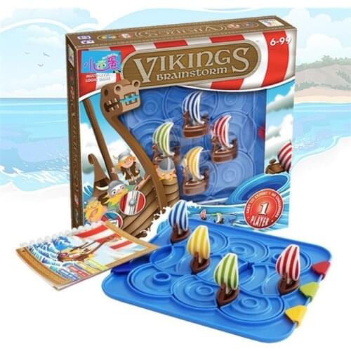 IQ Puzzle Board Games 60 Challenge With Solution Smart Logical Thinking Family Game Challenge Kids Toys Jouet Enfant Intelligent