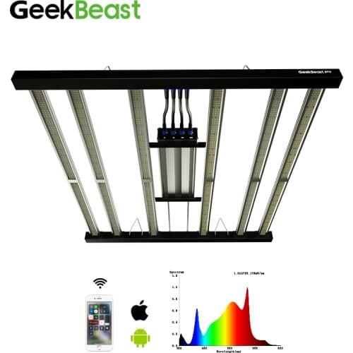 Quantum bar full spectrum 630w led grow light samsung lm301h UV IR high PPFD for medical plants