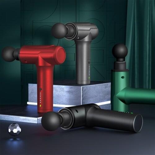 Mini Convenient Massage Gun Multifunctional High Frequency Vibration Endurance Muscle Massager Fitness Fascia Gun Gift