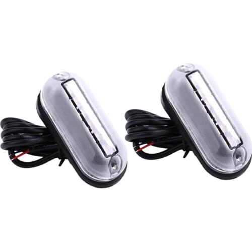 Marine Underwater Pontoon Waterproof Boat Transom Light for Cruise Ships, Yachts, Sailboat DC 10-30V IP68 Blue