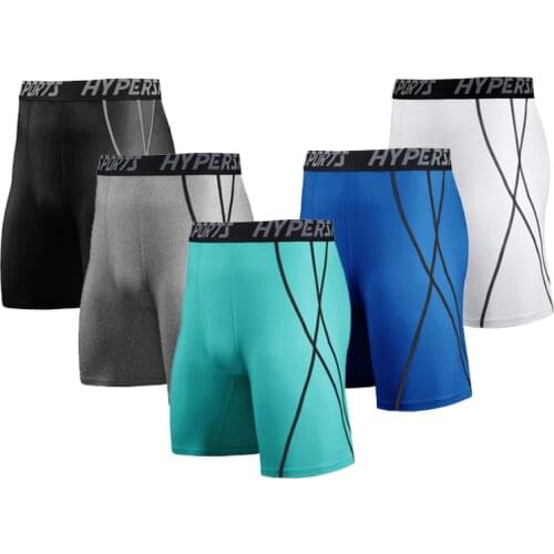 Men Compression Short Running Tights Mens Quick Dry Gym Fitness Sport Leggings Running Shorts Male Underwear Sport Shorts