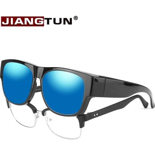 Sunglasses For Men Fit Over Polarized Round Driver Shades Yellow Driving Sun Glasses 2020 Trending Glasses UV400 Goggle