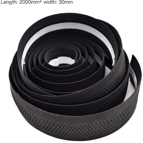 Bicycle Handlebar Tape Black Mesh Design Non-slip waterproof Soft EVA Sponge Leather Road Bike Tape